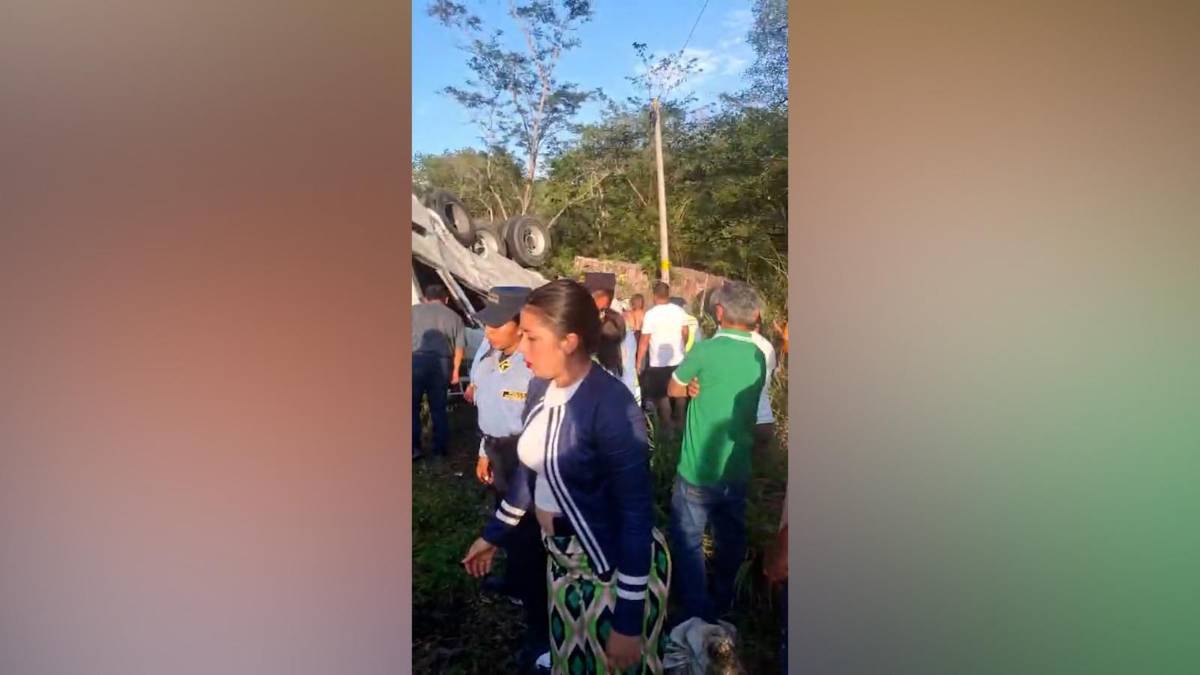Imágenes impactantes del fatal  accidente en Santa Bárbara