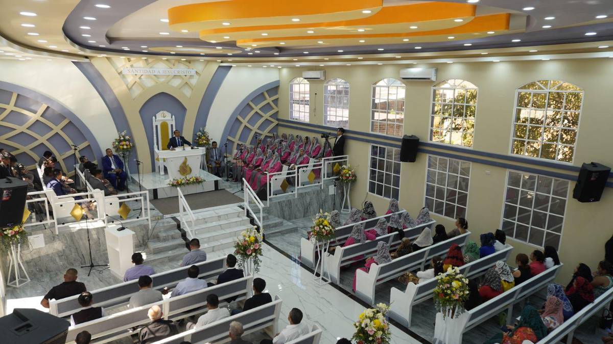 Iglesia Luz del Mundo inaugura arquitectónico templo en Choluteca