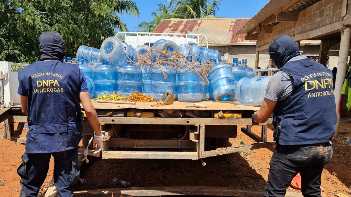 Honduras ha incautado 1,450 kilos de cocaína en lo que va de 2022
