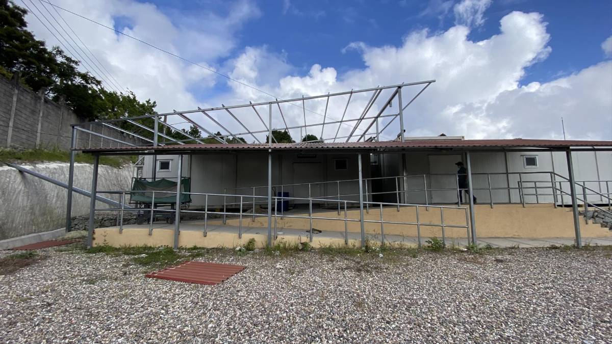 Millonario hospital móvil de covid-19 será para atender emergencias