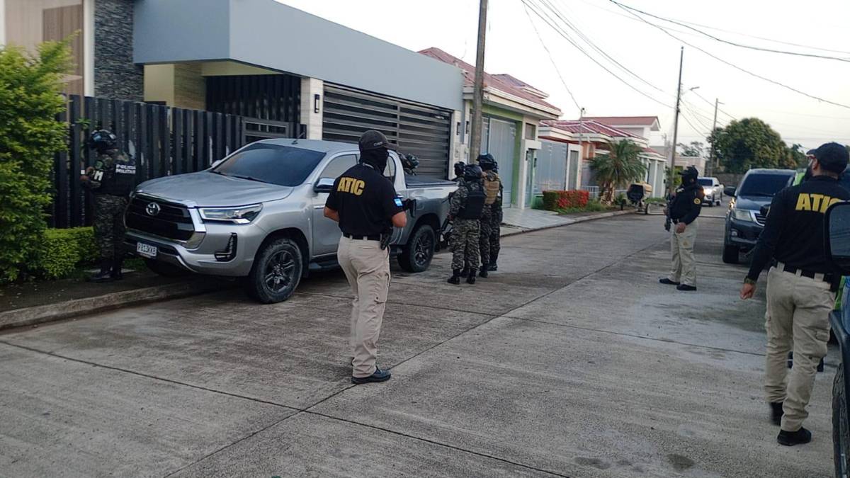 MP ejecuta allanamientos contra red de narcotráfico internacional en la zona norte