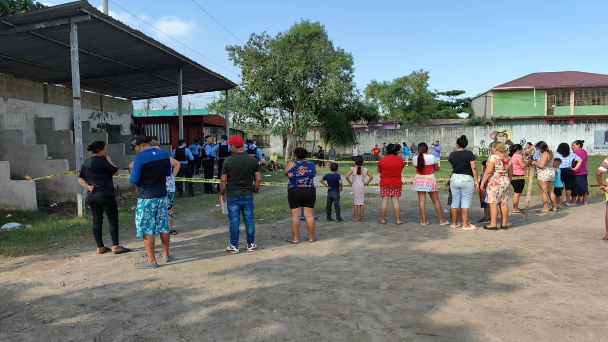 Matan a un joven en un campo de fútbol de Choloma