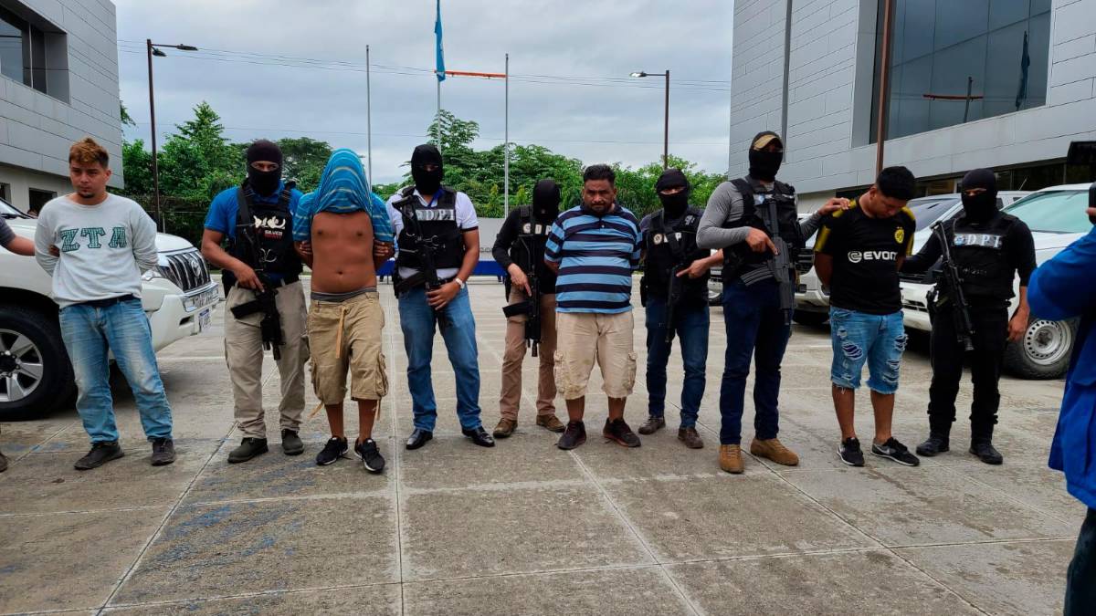 Capturan a cuatro supuestos miembros de banda “Los Olanchanos”