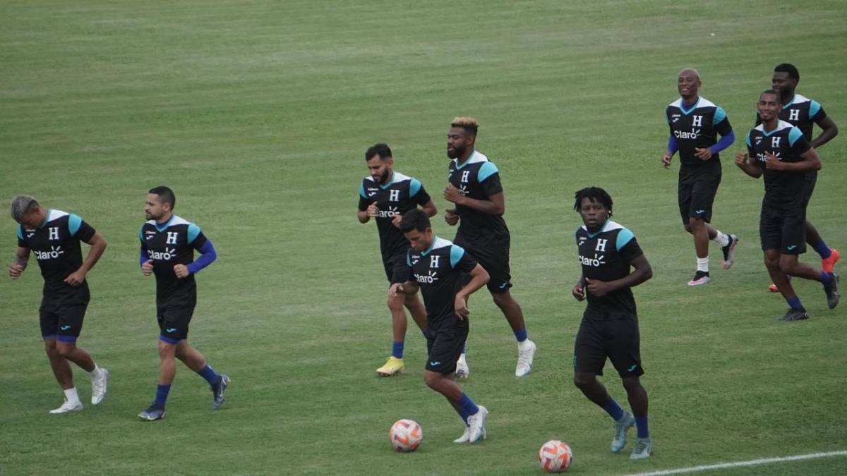 Honduras inició este lunes su tercer microciclo de cara a la Copa Oro 2023.
