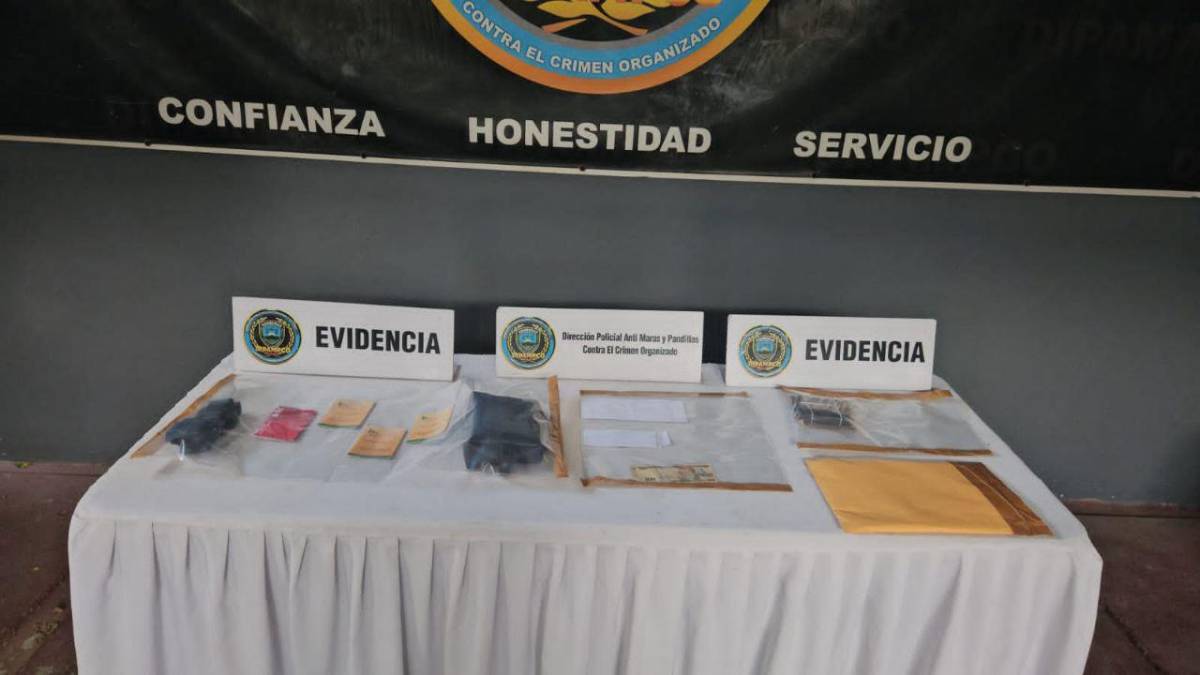 Cae “El Gordo”, presunto pandillero de la 18, con libretas bancarias en Chamelecón