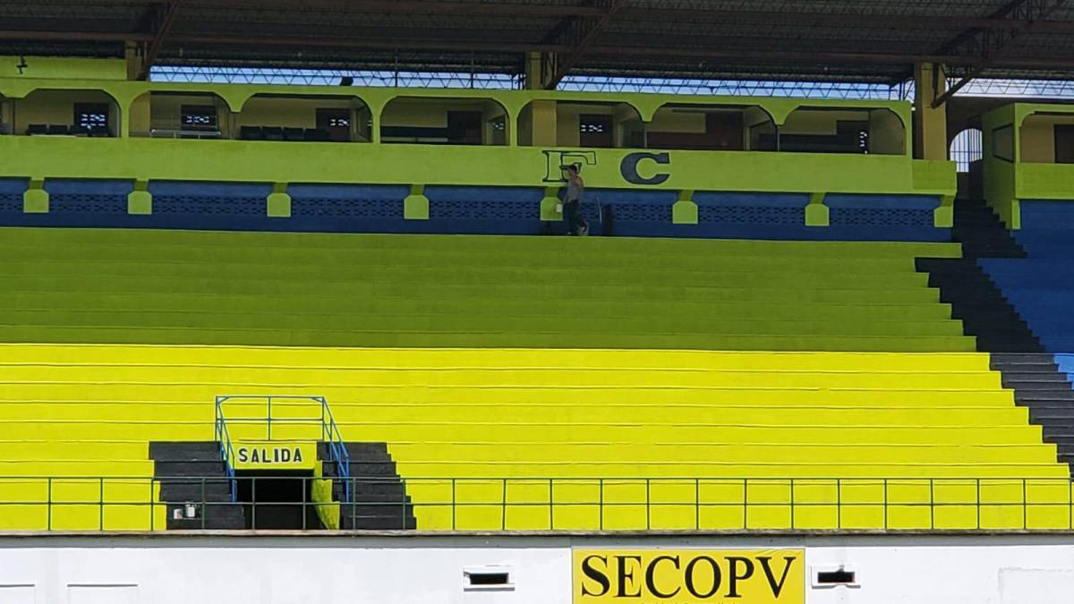El estadio Juan Ramón Brevé Vargas de la ciuedad de Juticalpa ha tenido numerosas remodelaciones previo a ser nuevamente un escenario que atienda partidos de la Liga Nacional.