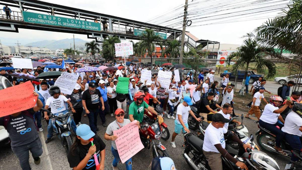 Descongelen cuentas: así fue la marcha de Koriun Inversiones en Choloma