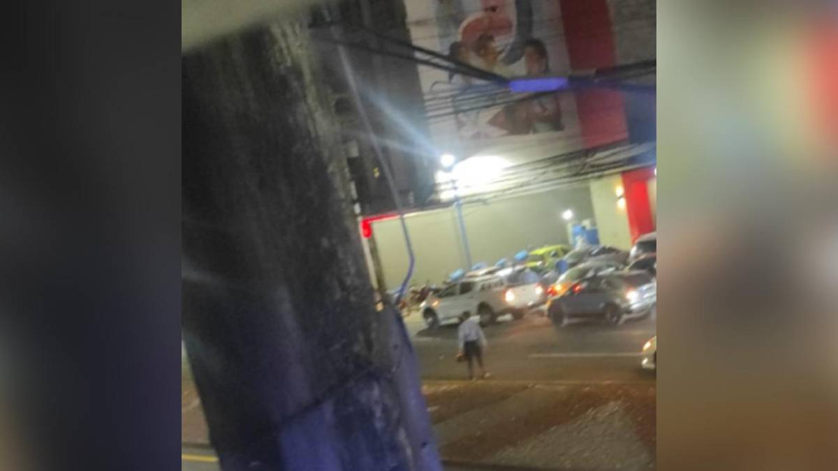 VIDEO: Captan momento en que guardia de seguridad mata a indigente en Tegucigalpa