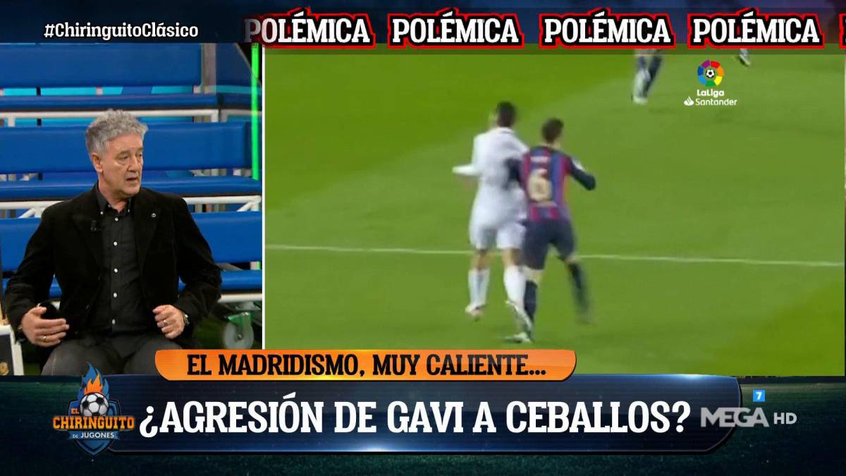 Polémica: Indignación en Real Madrid por agresión de Gavi