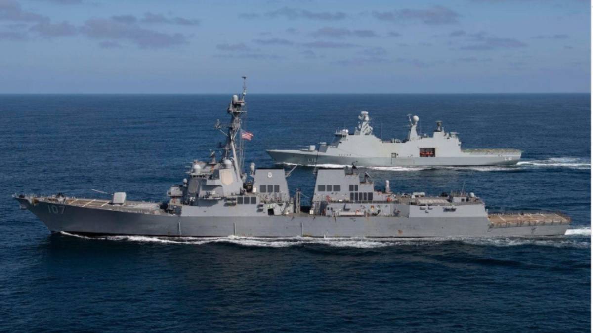 La flota de destructores que presiona a Nicolás Maduro en el Caribe