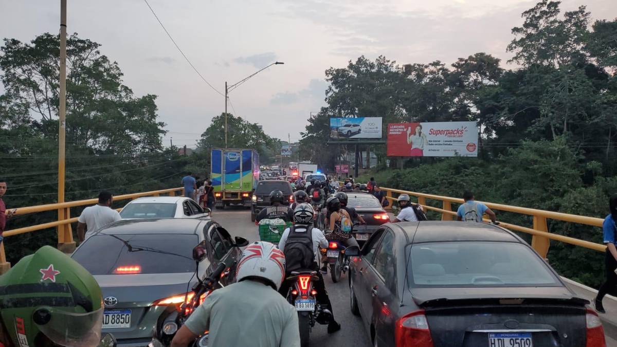 Suspenden protesta en la carretera CA-13 en La Ceiba