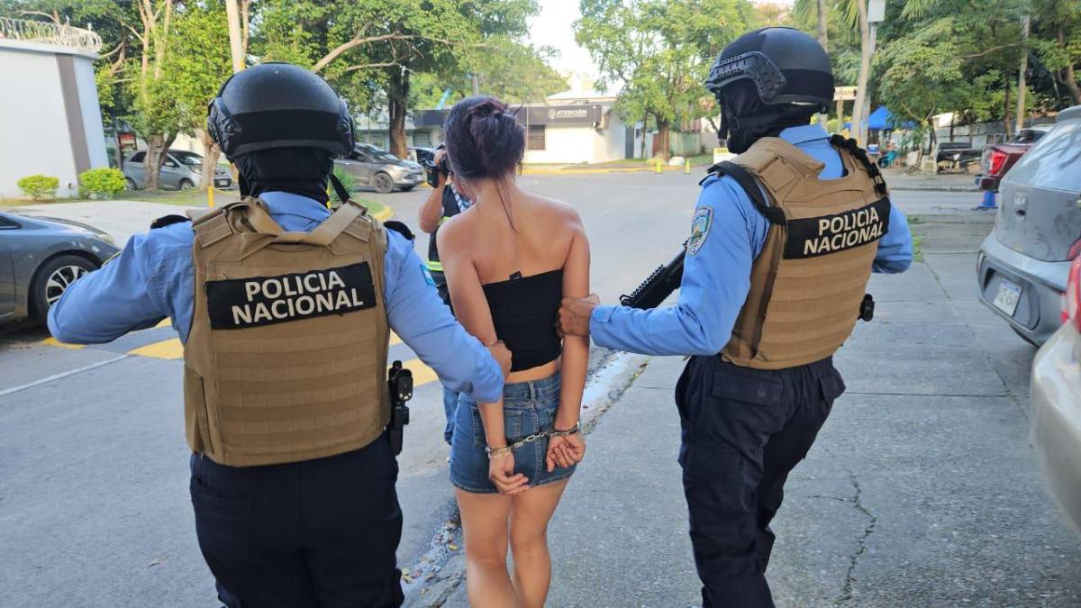 Arrestan a “Paty”, presunta integrante de la MS-13, por tráfico de drogas en SPS
