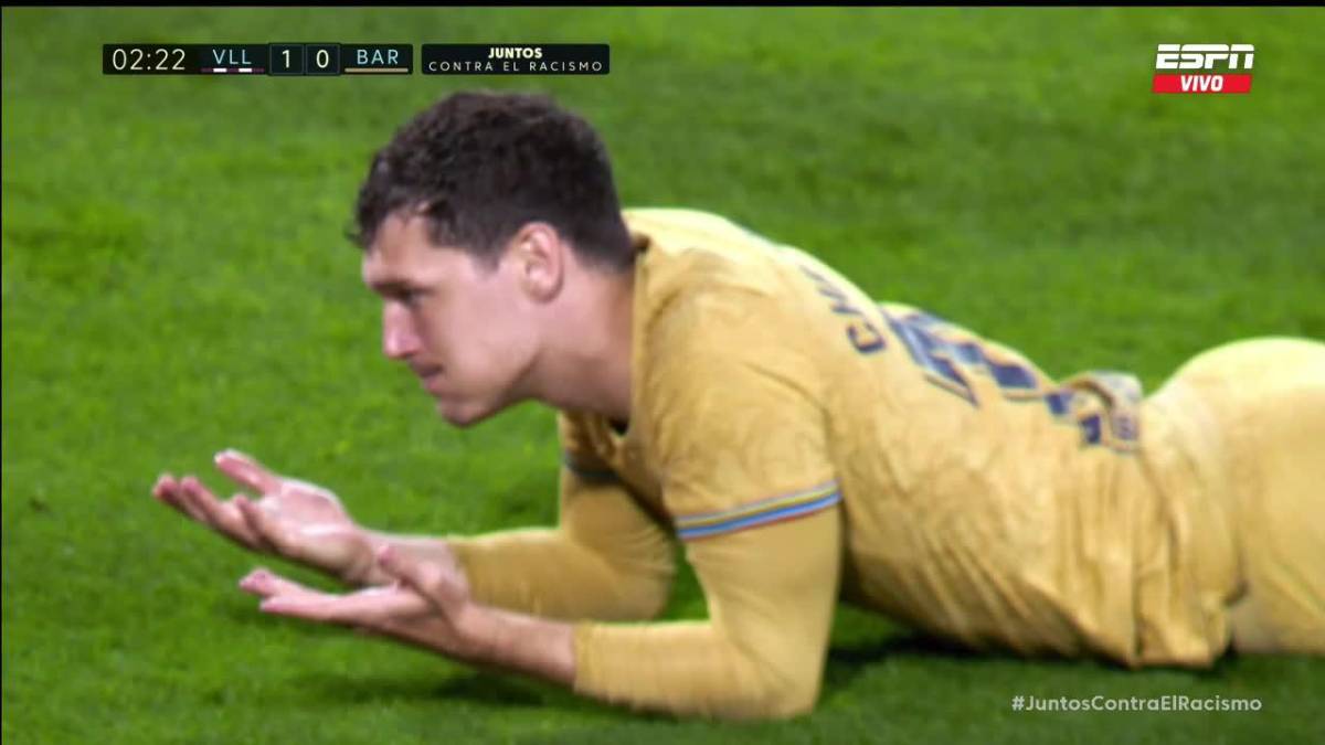 Christensen marcó un increíble autogol en el Valladolid - Barcelona
