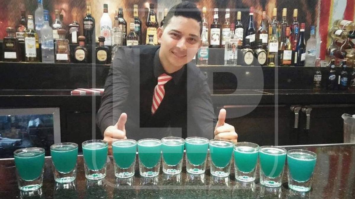Jhony Morales Quintanilla fue un reconocido bartender en San Pedro Sula.