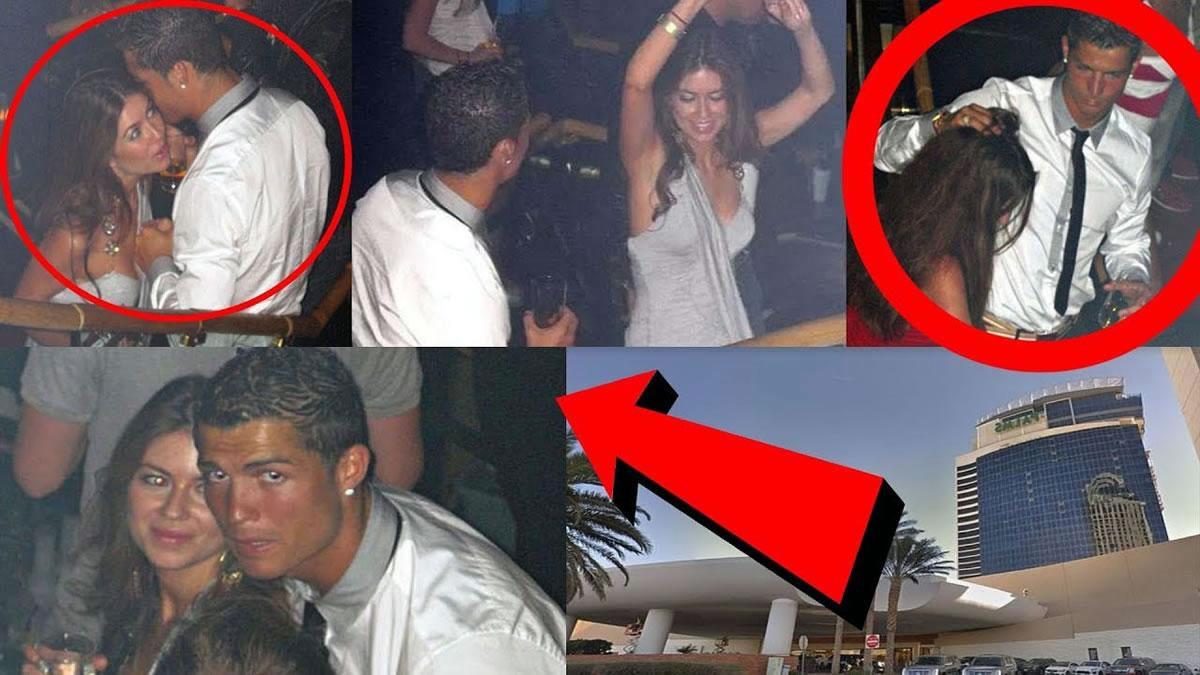 Imágenes de la noche que pasaron juntos Cristiano Ronaldo y Kathryn Mayorga.