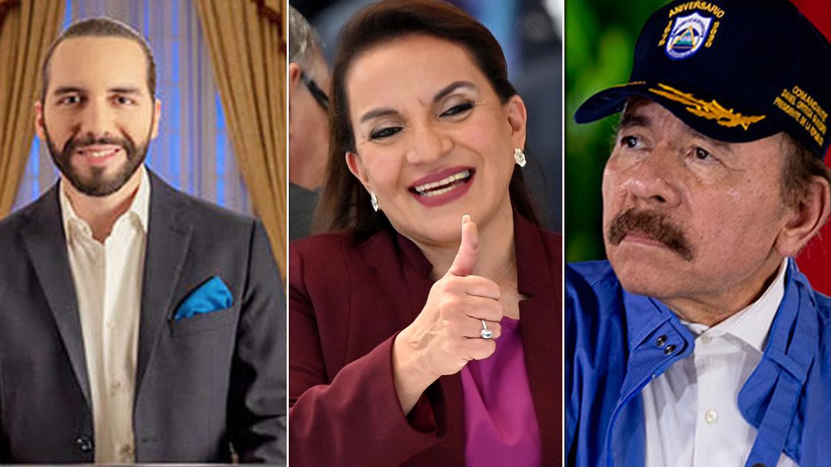 Los presentes y ausentes en la investidura de la nueva presidenta de Honduras
