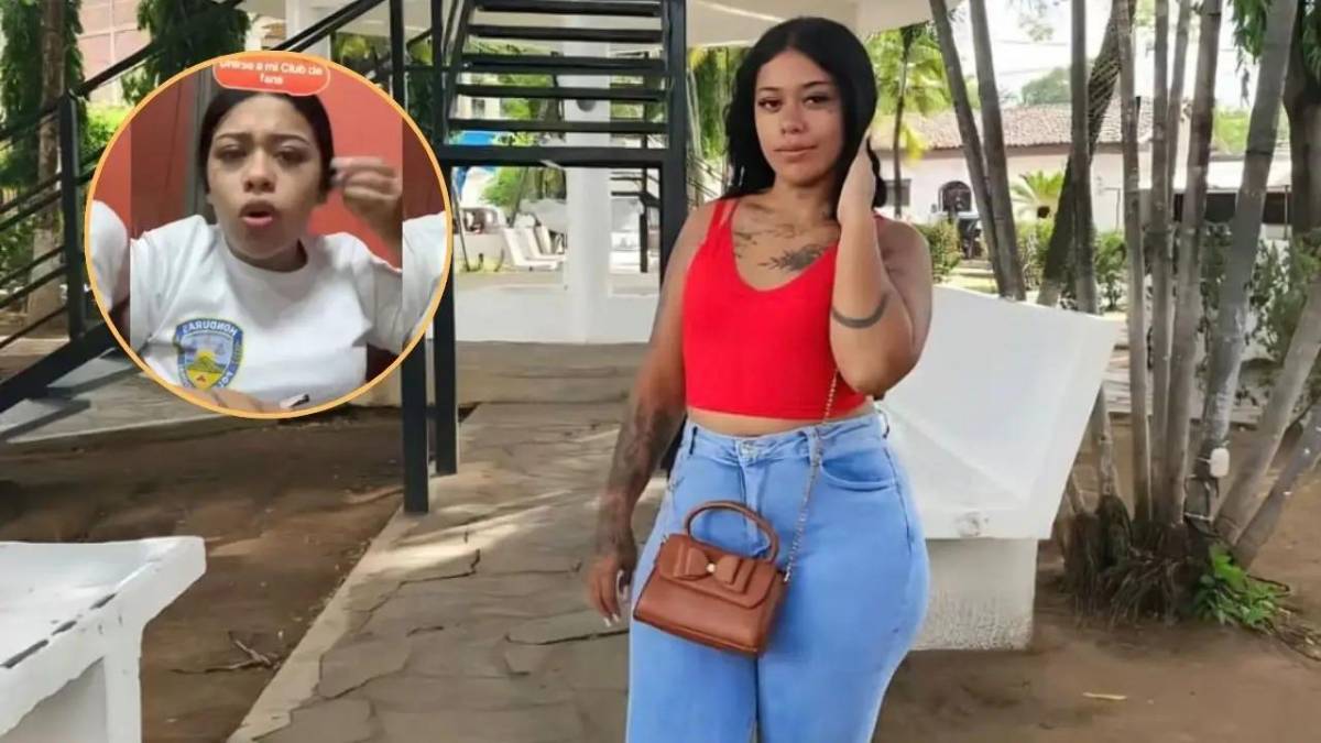 Famosa tiktoker hondureña sufre aparatoso accidente en Tegucigalpa