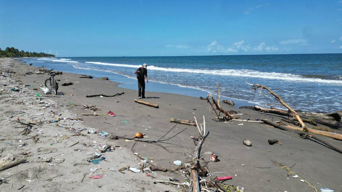 La ruta del Chamelecón: imágenes de dron de su encuentro con el Caribe