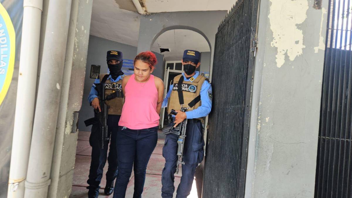 Arrestan a “La Demonia” de la Pandilla 18 en La Planeta