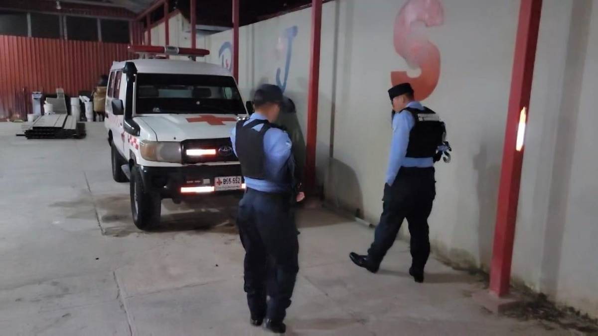 Tirotean oficina y dañan ambulancia de la Cruz Roja Hondureña en Copán