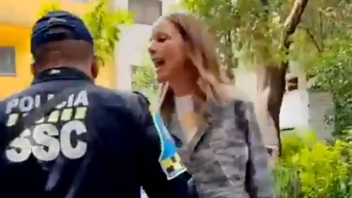 ¿Quién es 'Lady Racista', la actriz argentina que insultó a un policía en CDMX?