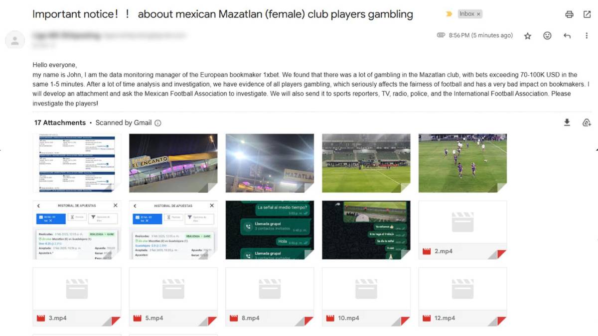 Escándalo en México: denuncian amaños de partidos y filtran pruebas