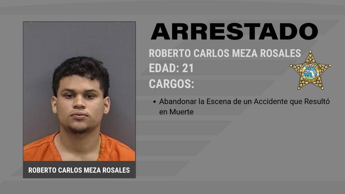 Arrestan a hondureño que, bajo efectos del alcohol, causó la muerte de una joven en Florida