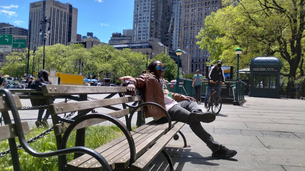 Sugubey cumplió uno de sus sueños, grabar un video musical en la ciudad de Nueva York.