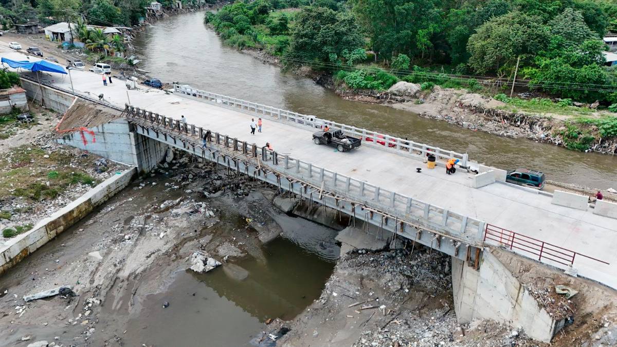 El fin de semana será habilitado el puente hacia Jucutuma