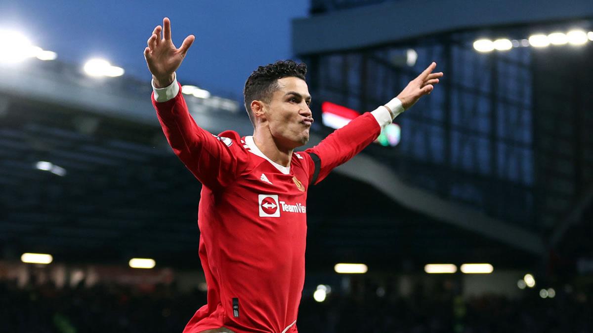 El crack portugués hizo vibrar Old Trafford con su gran performance.