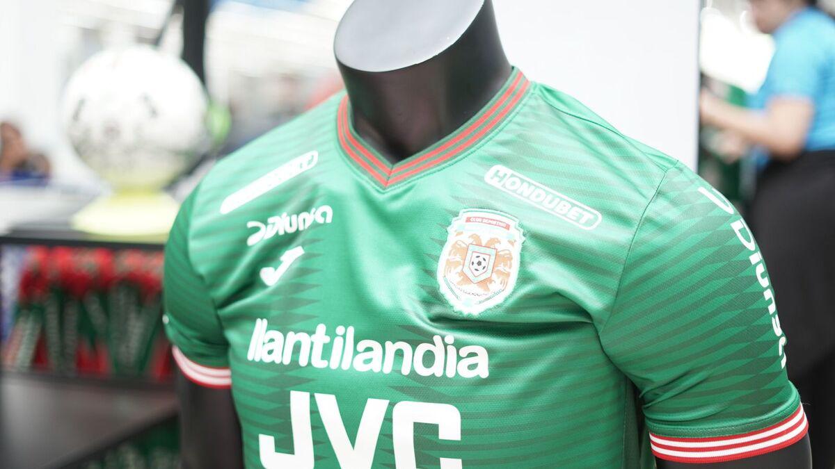 Diunsa, Joma y el Club Deportivo Marathón lanzan las nuevas camisetas del “Monstruo Verde”