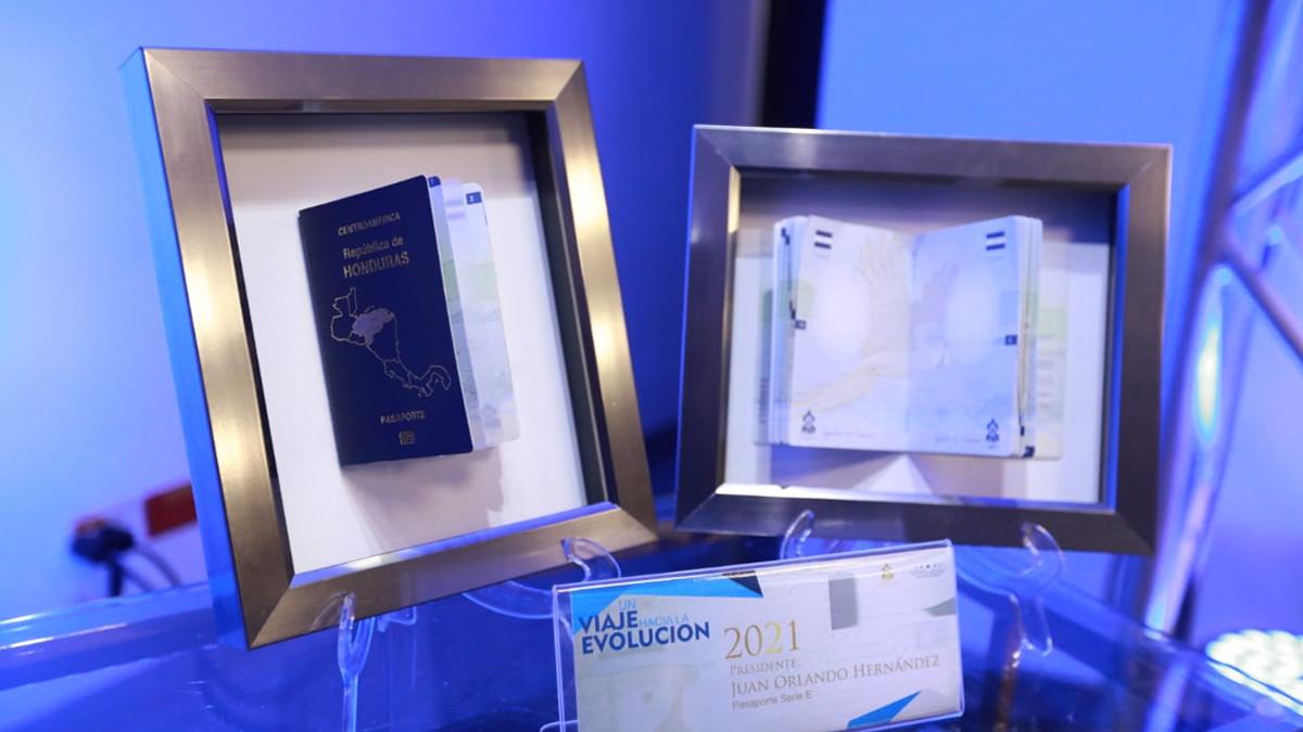 Honduras lanza nuevo y moderno pasaporte electrónico