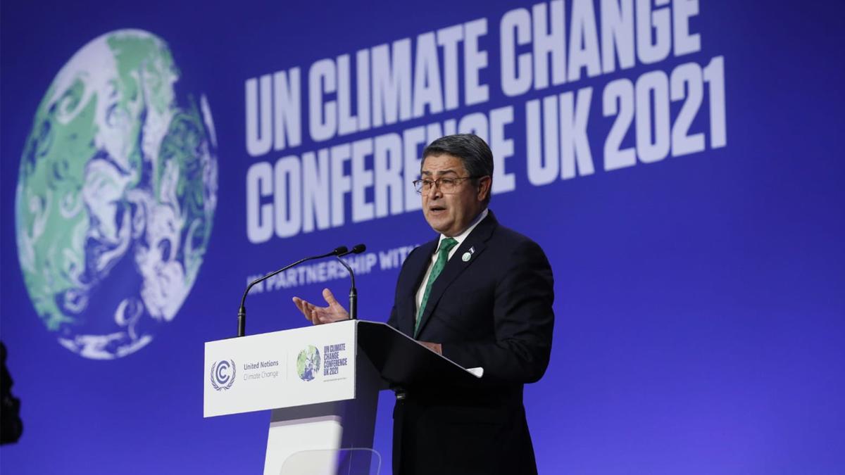 JOH exige compensación ambiental en cumbre del clima COP26