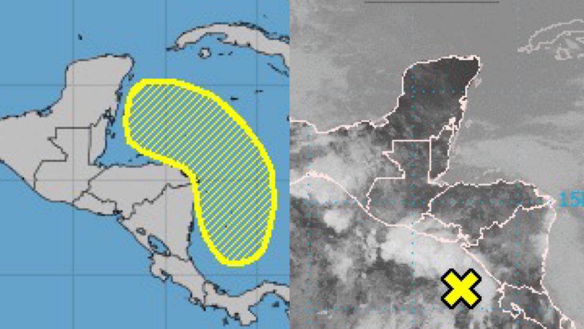 Dos ciclones tropicales podrían formarse en el Atlántico y Pacífico de Centroamérica