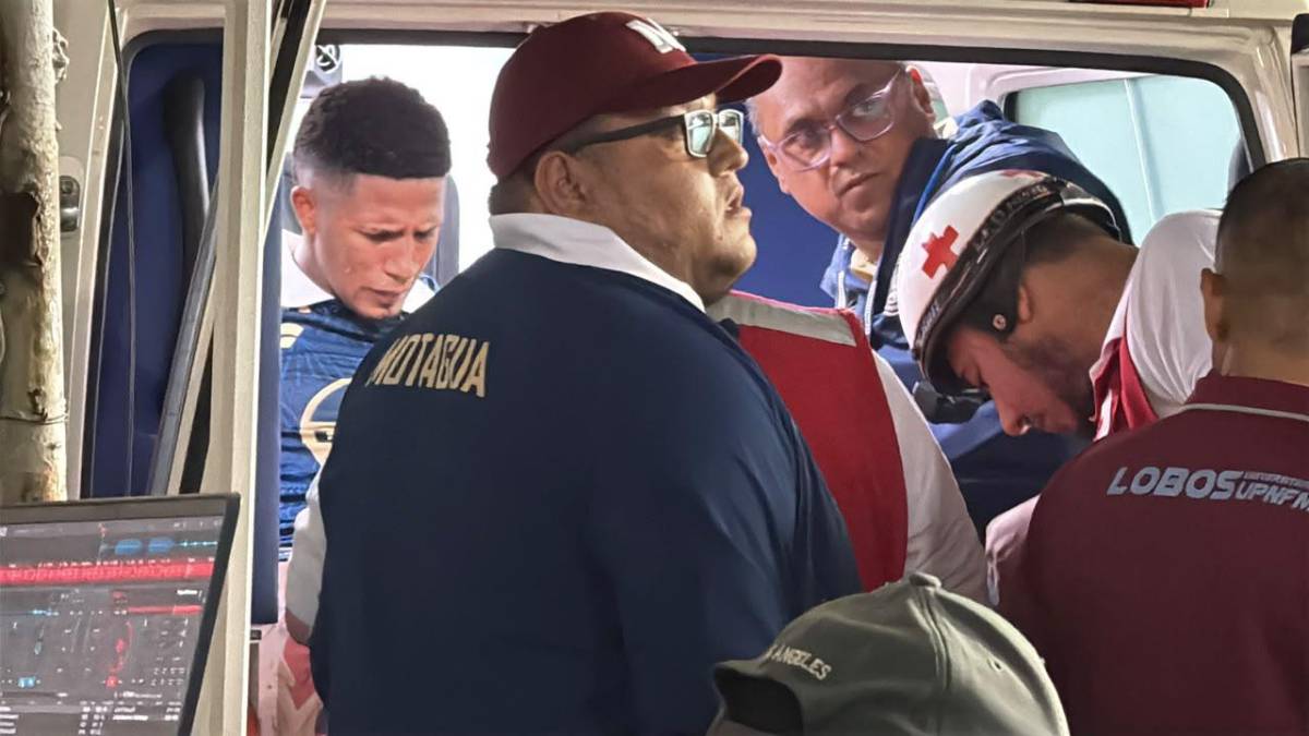 Lágrimas de Serrano, dolor, preocupación en Motagua y salió en ambulancia