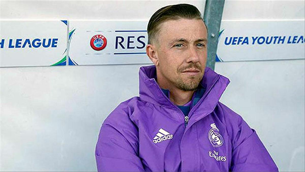 Guti dirigió en las categorías inferiores del Real Madrid.