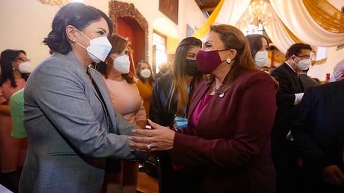La presidenta electa de Honduras, Xiomara Castro, mostró su faceta más religiosa.
