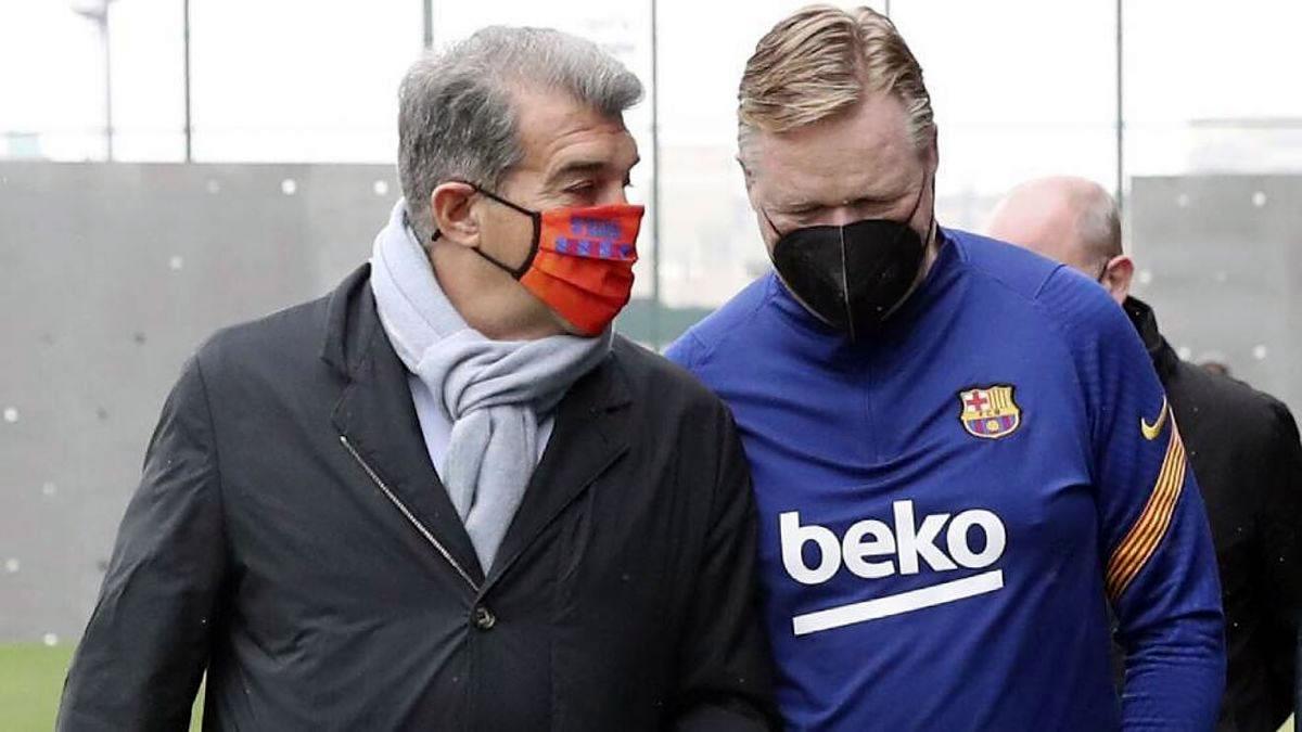 Ronald Koeman nunca fue una elección de Joan Laporta con el que no conectó desde el primer momento.