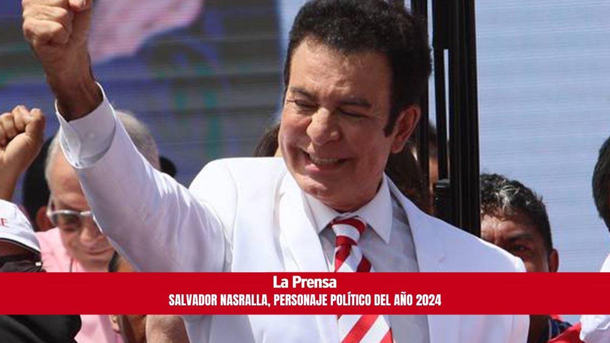 Nasralla, elegido como “político del año 2024” por lectores de LA PRENSA