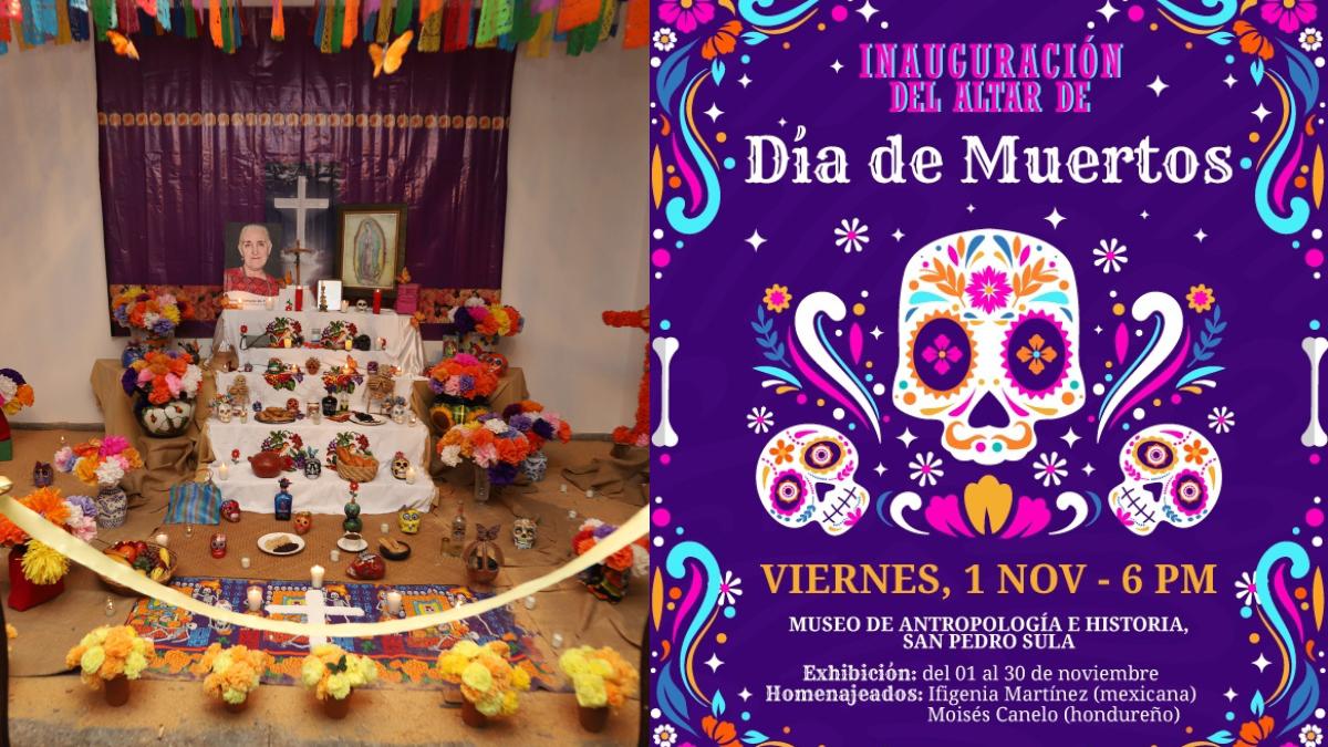 Asista a la inauguración del altar de Día de Muertos en SPS