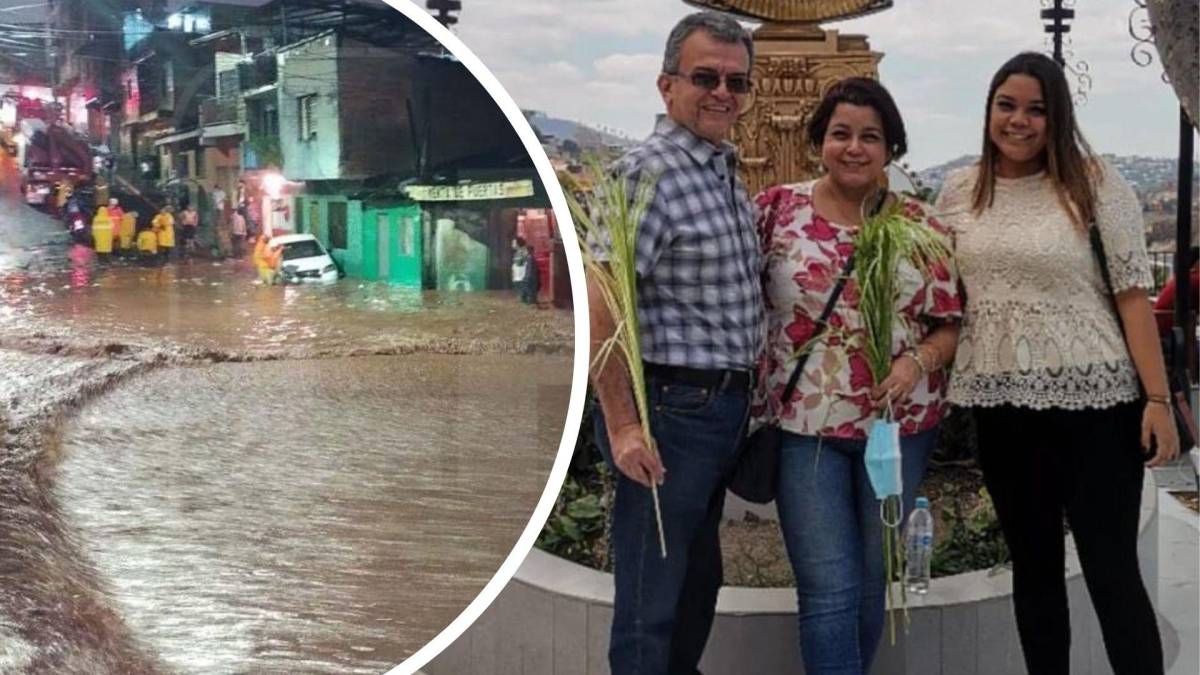 “La escuchaba crujir”: doctora y familia pierden casa por lluvias en Tegucigalpa