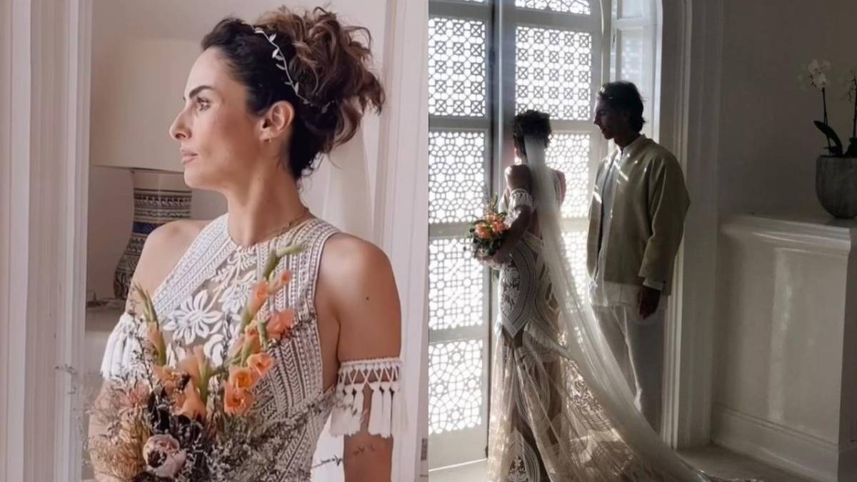 Ana Serradilla se casó en una hermosa ceremonia en la playa