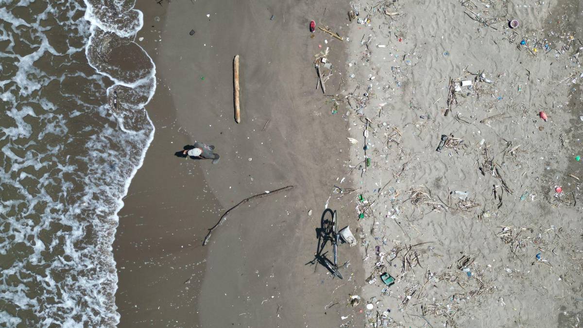 La ruta del Chamelecón: imágenes de dron de su encuentro con el Caribe