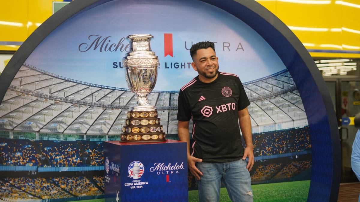 Trofeo de la Copa América USA 2024, ya en Honduras, gracias a Michelob Ultra
