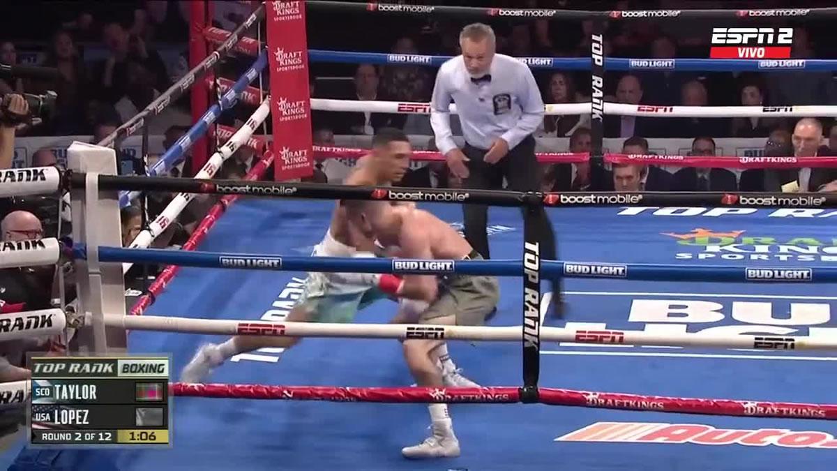 Así vivimos la pelea y triunfo de Teófimo López vs Josh Taylor