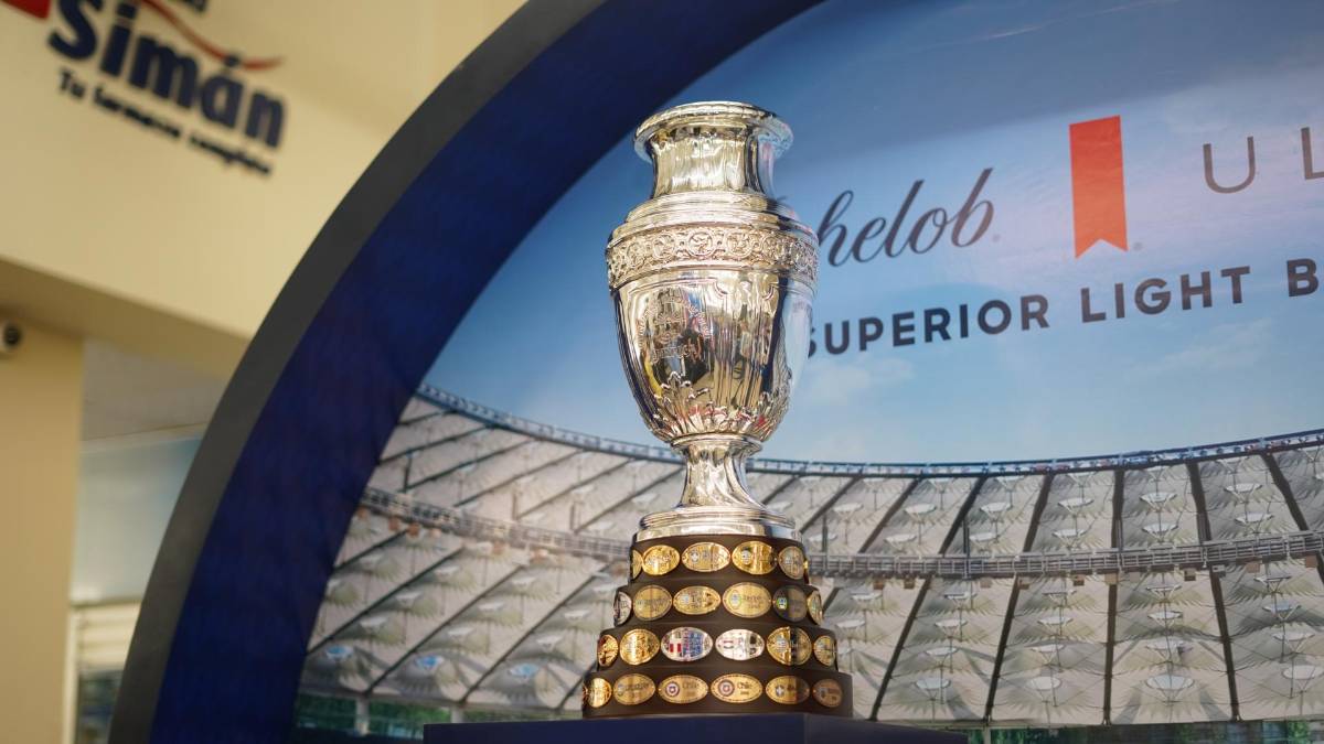 Trofeo de la Copa América USA 2024, ya en Honduras, gracias a Michelob Ultra