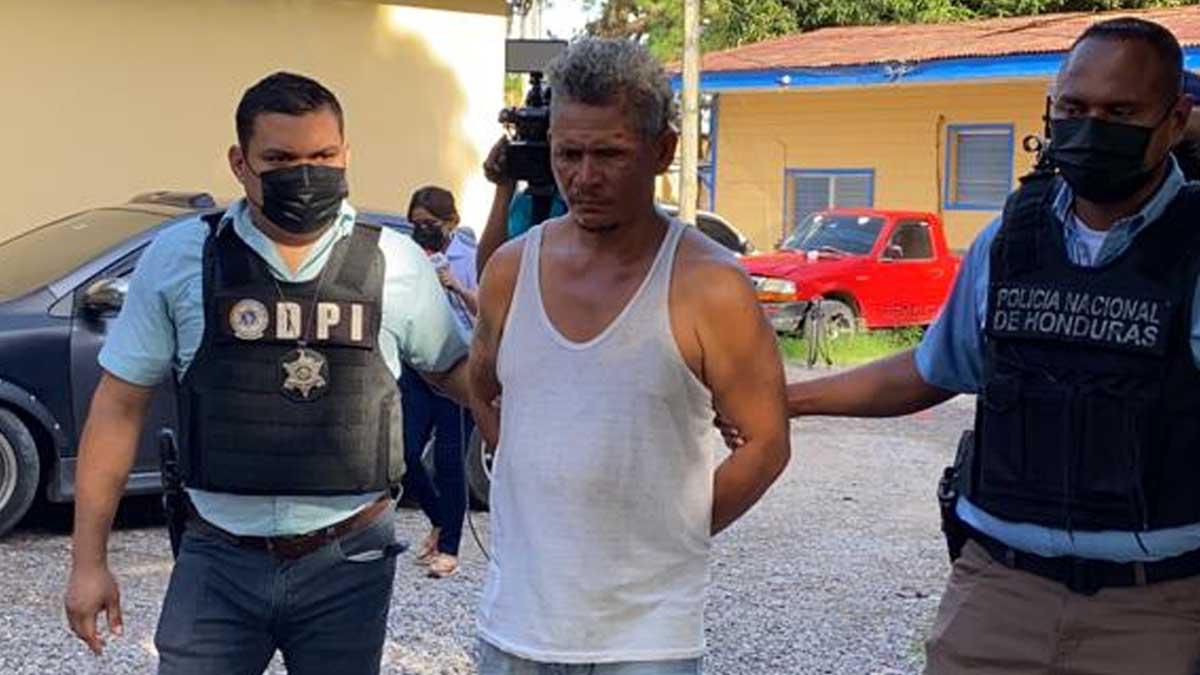 Capturan a supuesto líder de sicarios de la pandilla 18 en La Ceiba, Atlántida