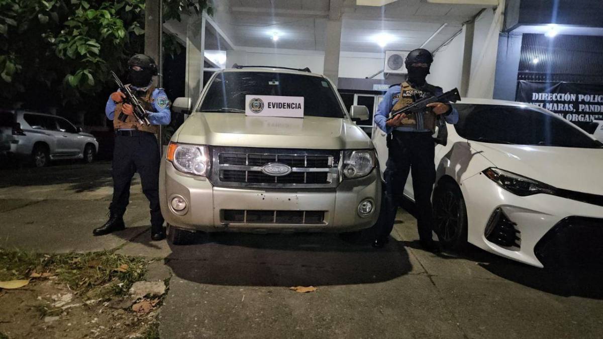 Capturan a dos miembros de la banda “Los Olanchanos” en San Pedro Sula