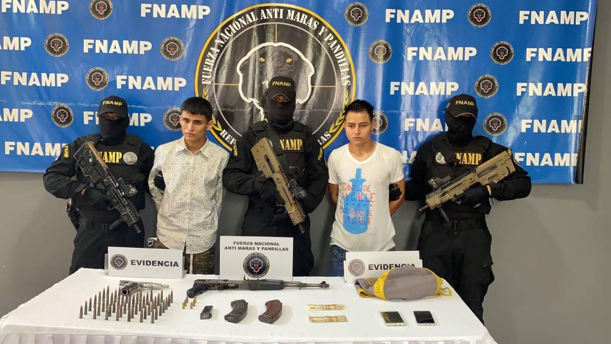 Caen cuatro supuestos integrantes de la MS-13 en la zona norte del país