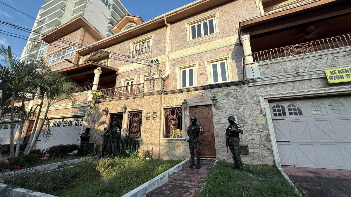 Mansiones allanadas en SPS y Omoa son vinculadas a capos